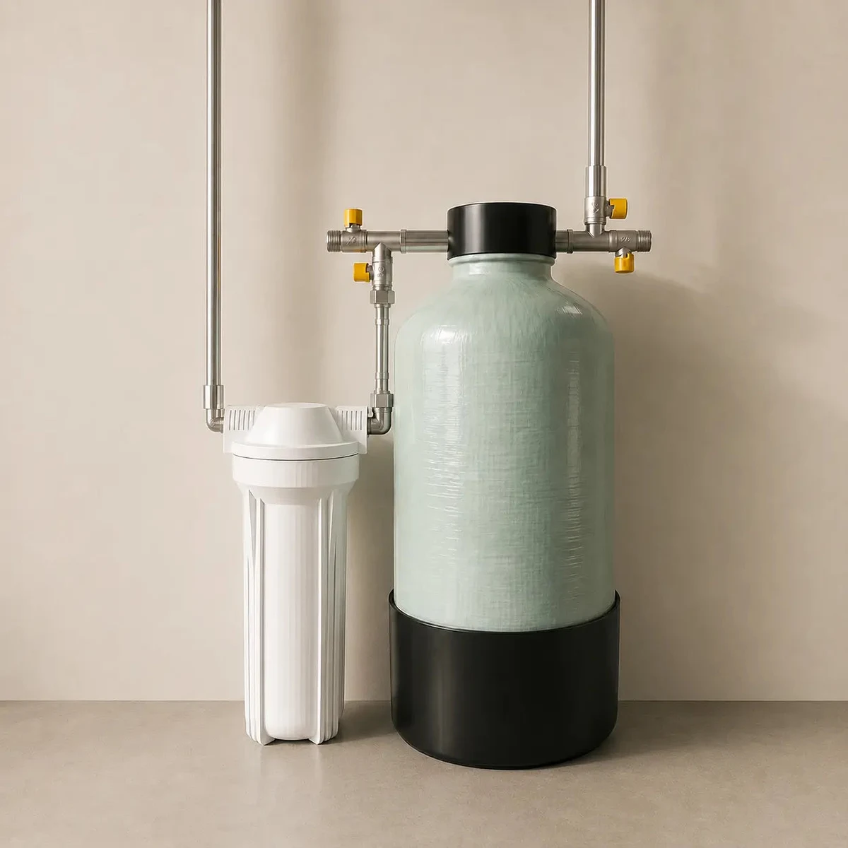 SoftWaterCare Shower Water Softener System